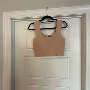 Marciano pink crop top